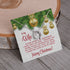 To My Wife Christmas Gift Shimmering Luck Necklace